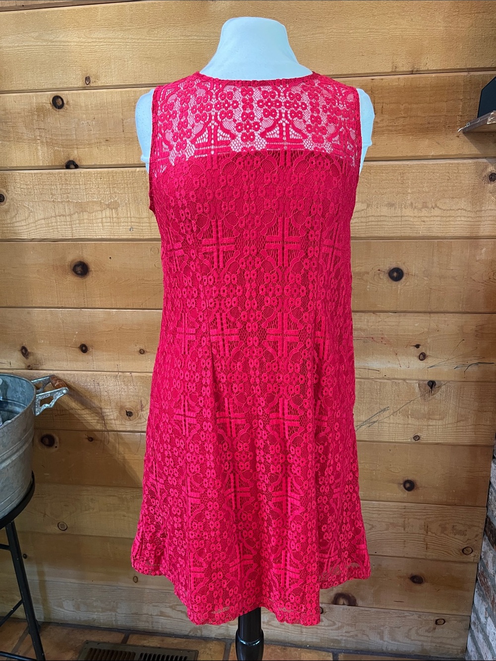 Zink London red dress